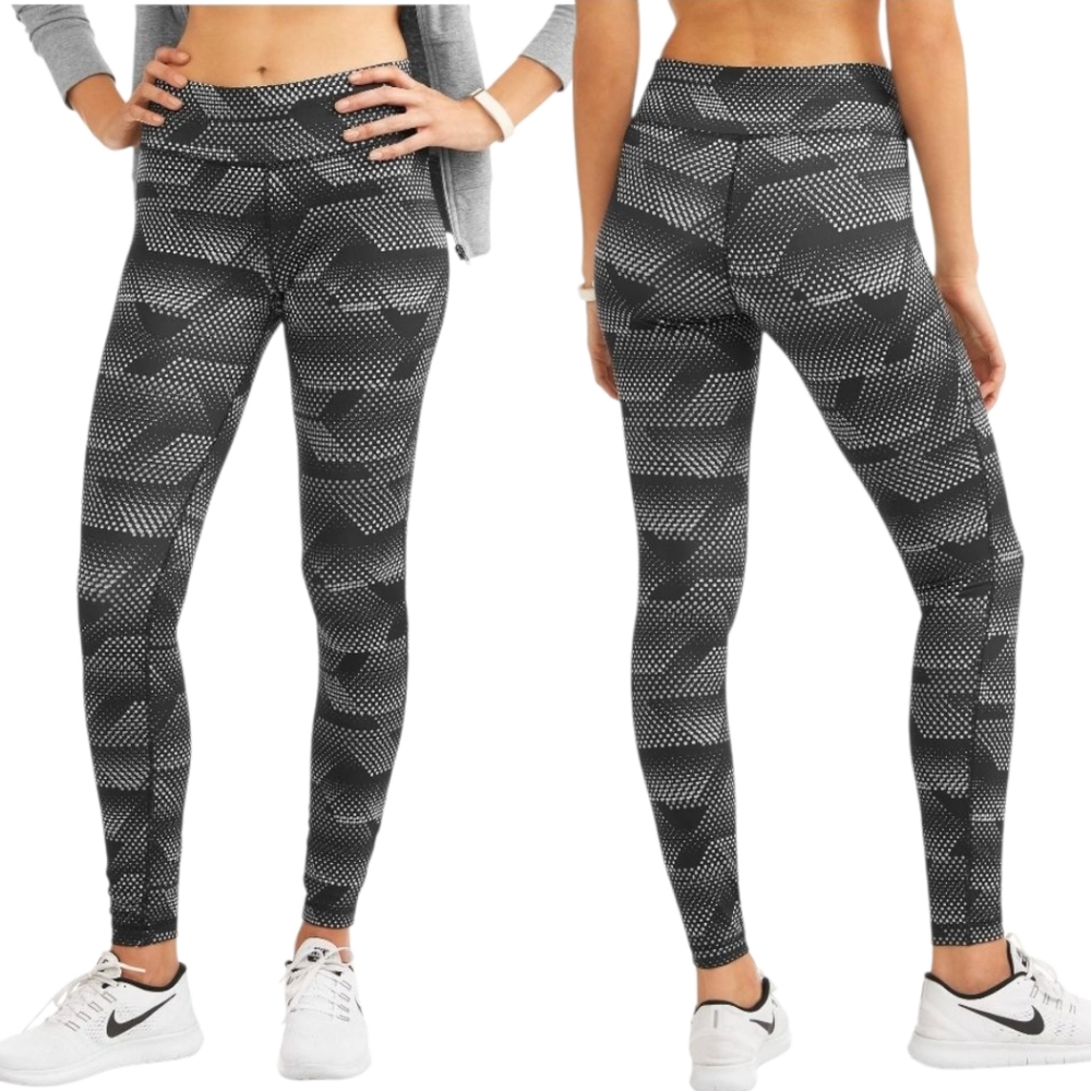 Danskin‎ Now Core Active Allover Printed Leggings Size Small